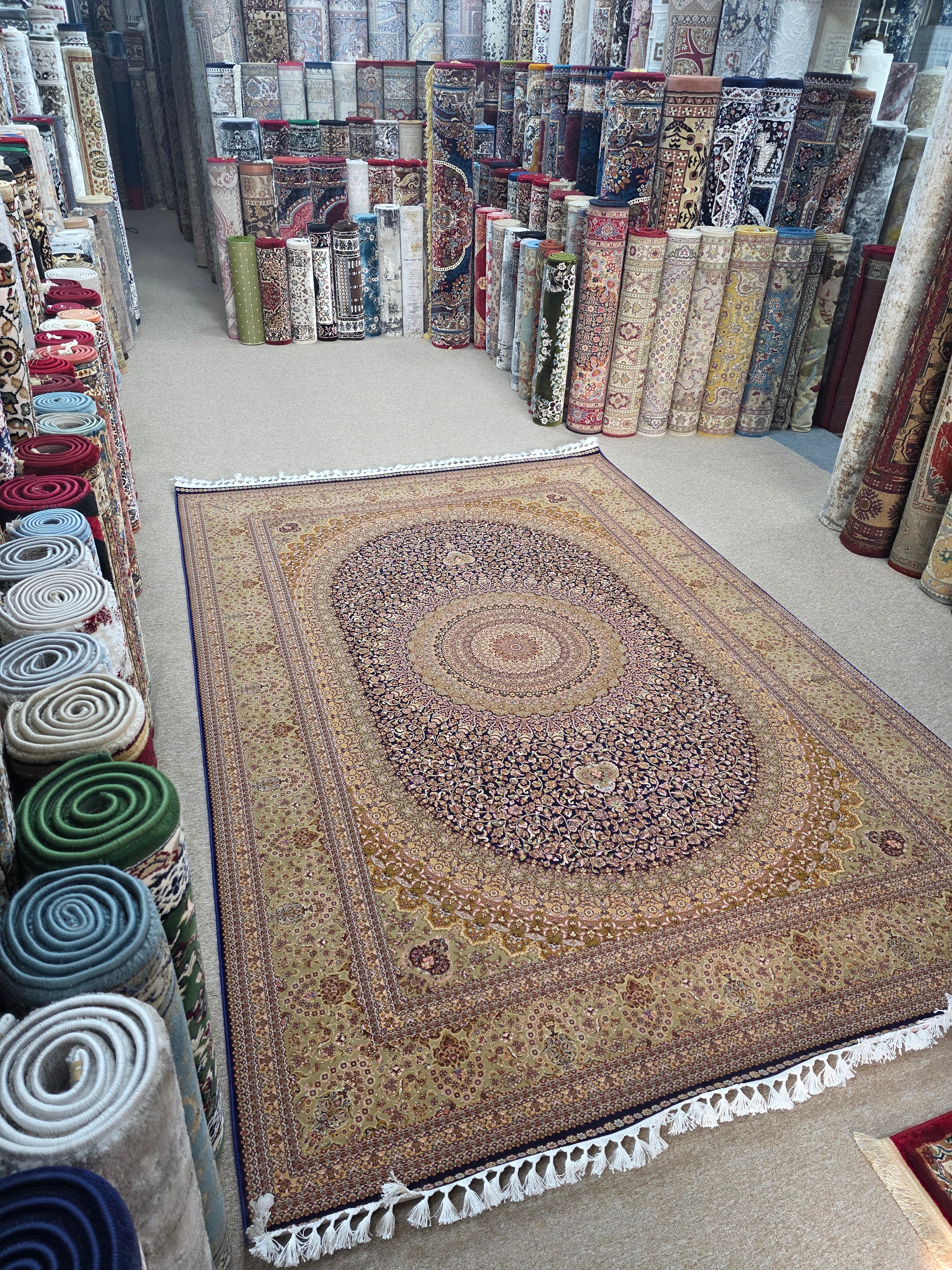Classic Carpet QUM Design(SILK Persian)